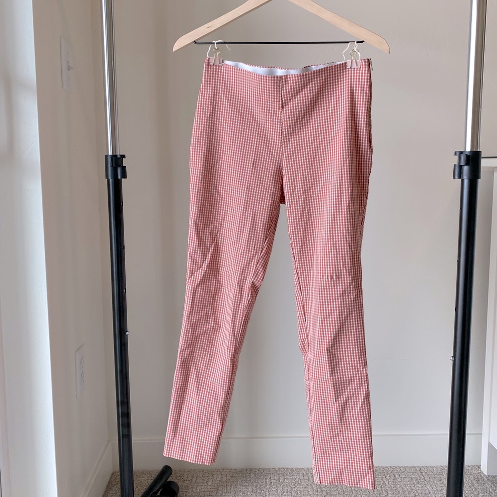 Gingham pants